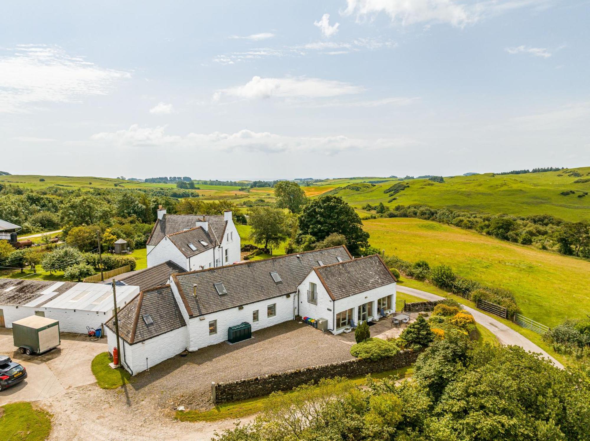 Villa The Steading At Castle Creavie Farm Kirkcudbright Exterior foto